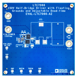 EVAL-LTC7066-AZ Evaluation Board - Top View