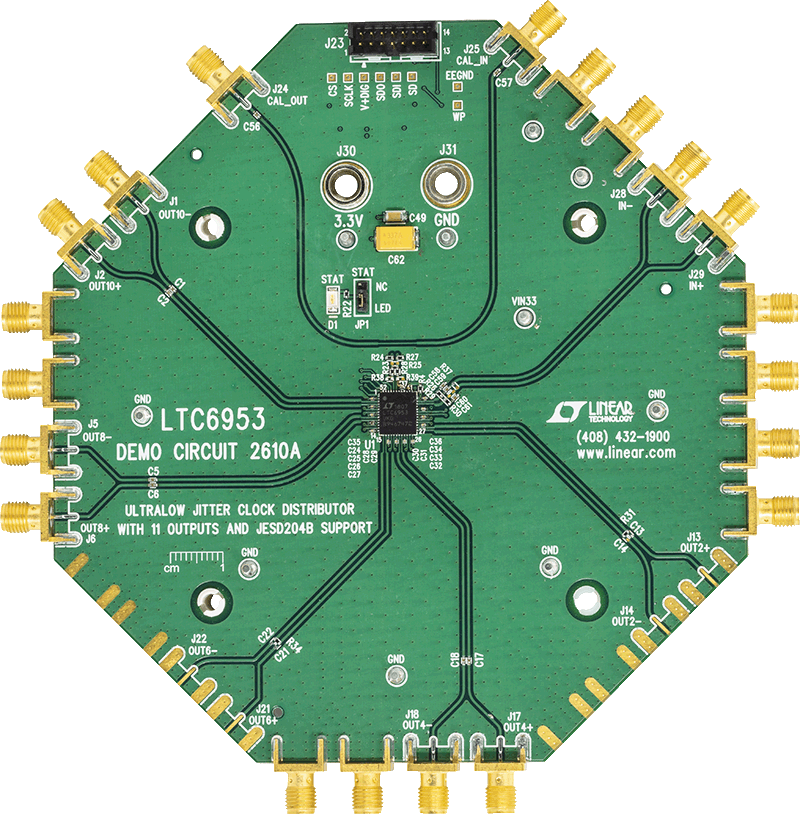 LTC6953 TOP