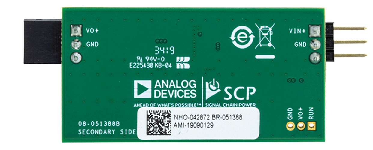 ADP7142 Evaluation Board - Bottom View