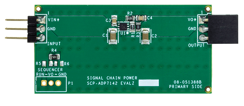ADP7142 Evaluation Board - Top View