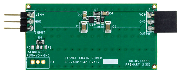 ADP7142 Evaluation Board - Top View