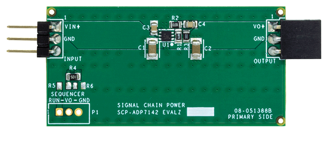 ADP7142 Evaluation Board - Top View