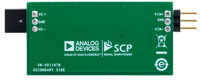 Signal Chain Power Connection Hardware - Bottom View