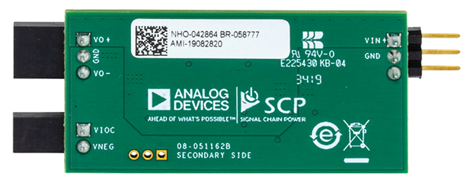 LT3470A Signal Chain Evaluation Board - Bottom View