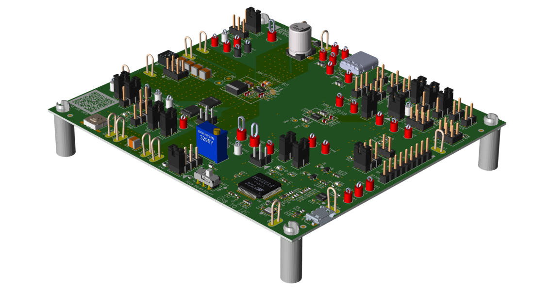 MAX77885AEVKIT Board Photo Angle View