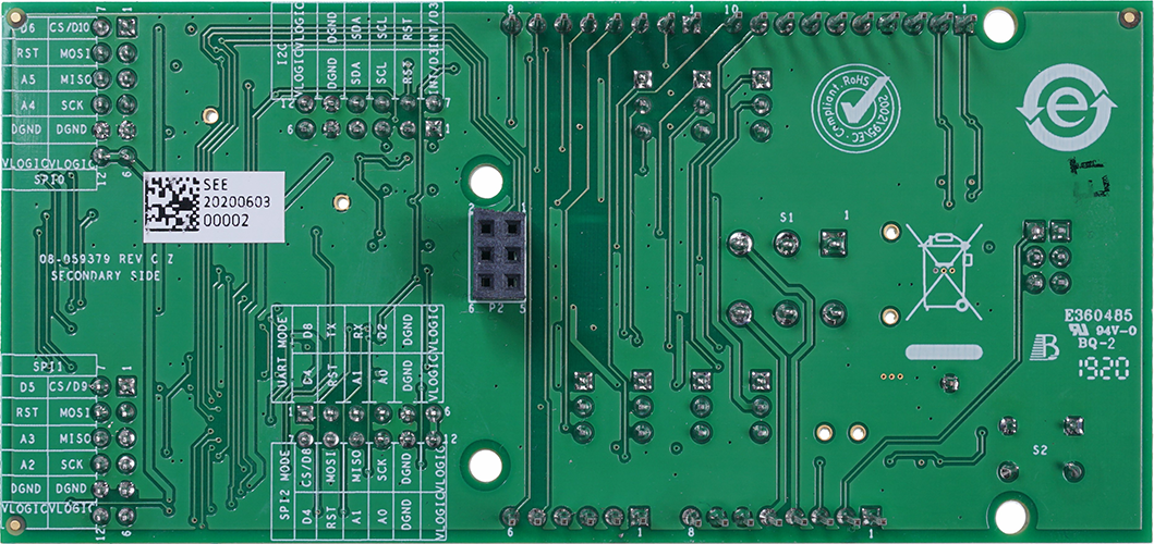 PMD-ARD-INTZ Evaluation Board - Bottom View
