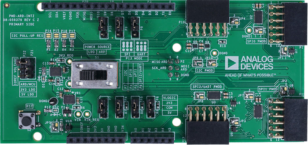 PMD-ARD-INTZ Evaluation Board - Top View