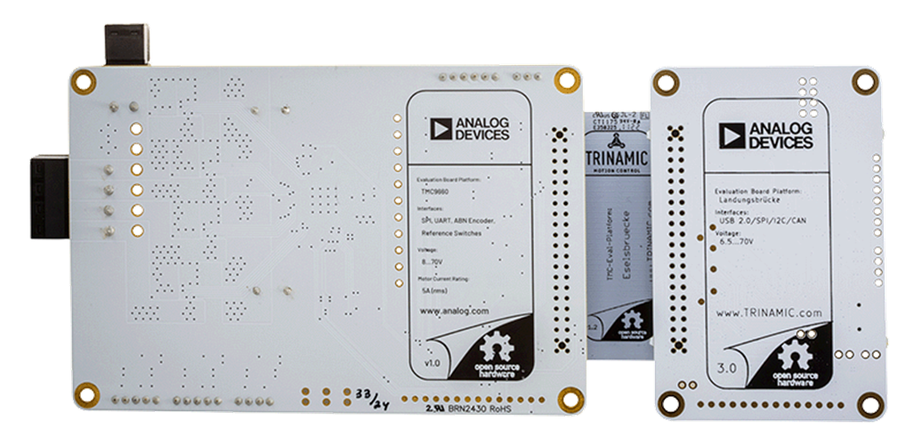 TMC9660-STP-EVKIT Board Photo Bottom View