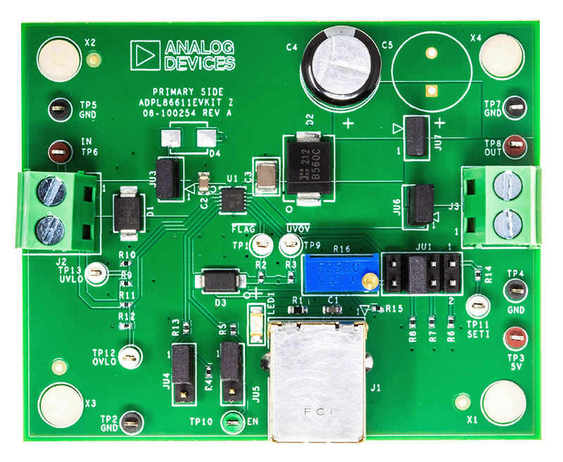 ADPL86611EVKIT Board Photo Top View