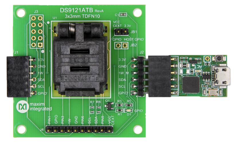 DS2478EVKIT: Board Photo