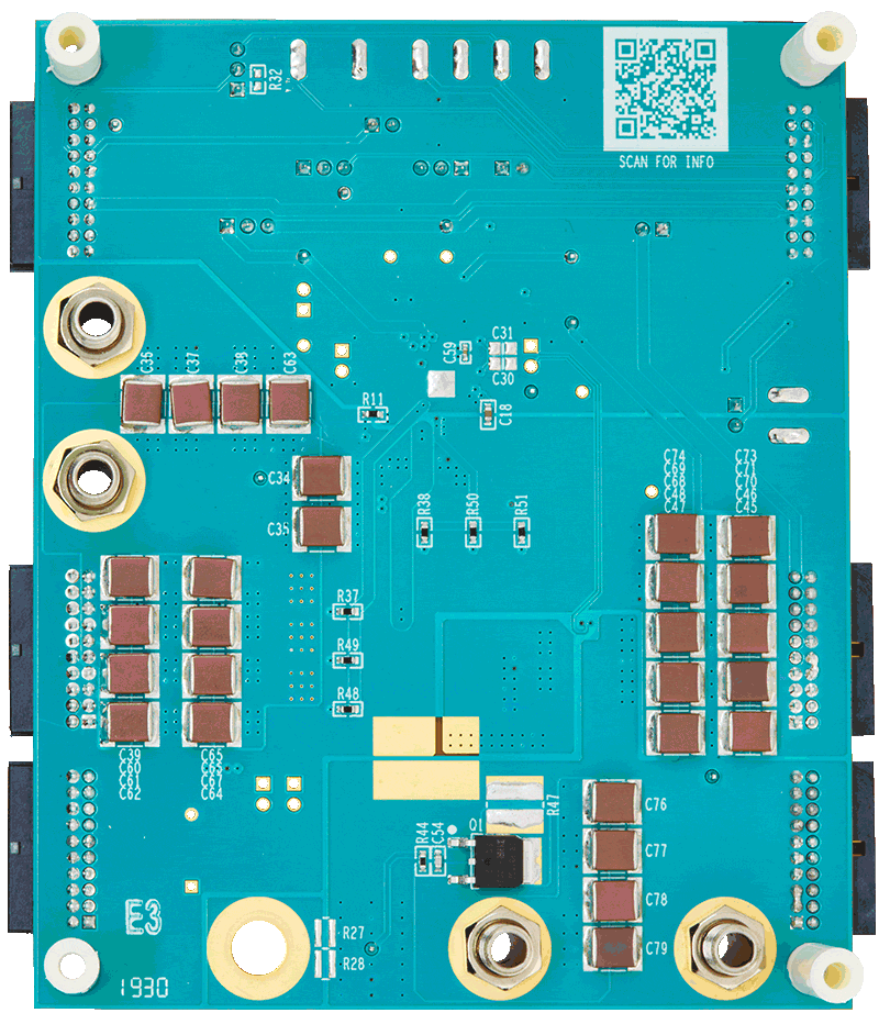 MAX15157BEVKIT Board Photo Bottom View
