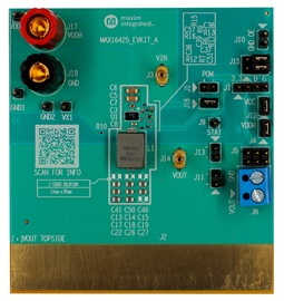 MAX16425EVKIT Board Photo