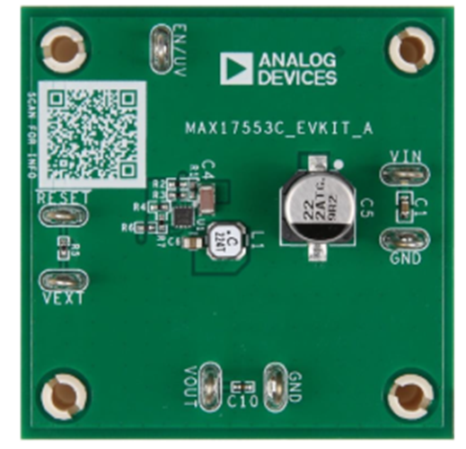 MAX17553CEVKIT: Board Photo