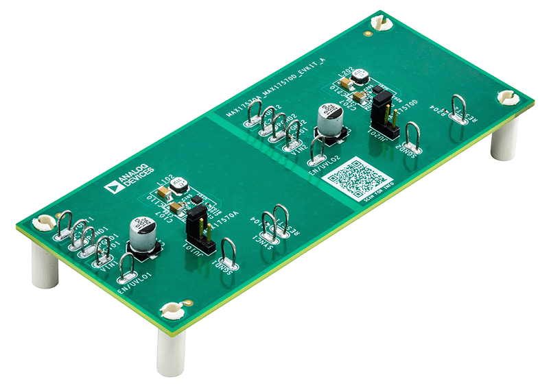MAX17570A_MAX17570D_EVKIT ANGLE Board Photo