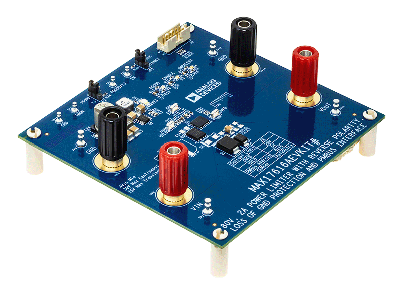 MAX17616AEVKIT Board Photo Angle View