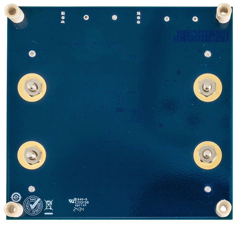 MAX17617EVKIT Board Photo Bottom View