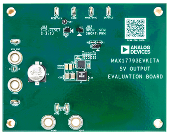 MAX17793EVKITA Board Photo Top View
