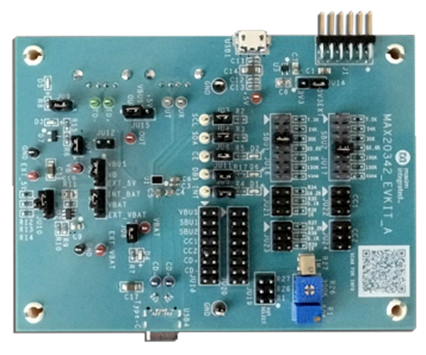 MAX20342EVKIT: Board Photo