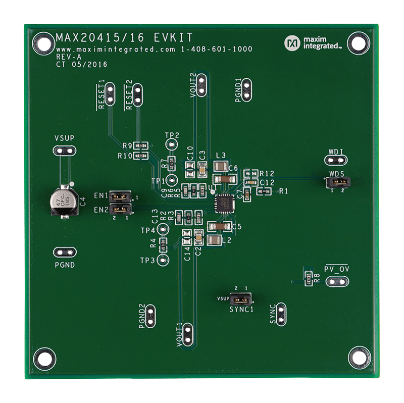 MAX20415EVKIT Top
