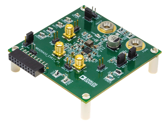 MAX20433EVKIT Board Photo Angle View
