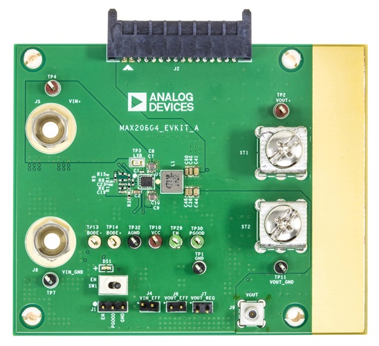 MAX20804EVKIT Board Photo Top View