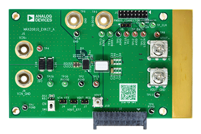 MAX20810EVKIT Board Photo Top