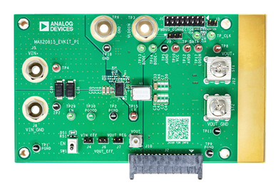 MAX20815EVKIT Board Photo Top