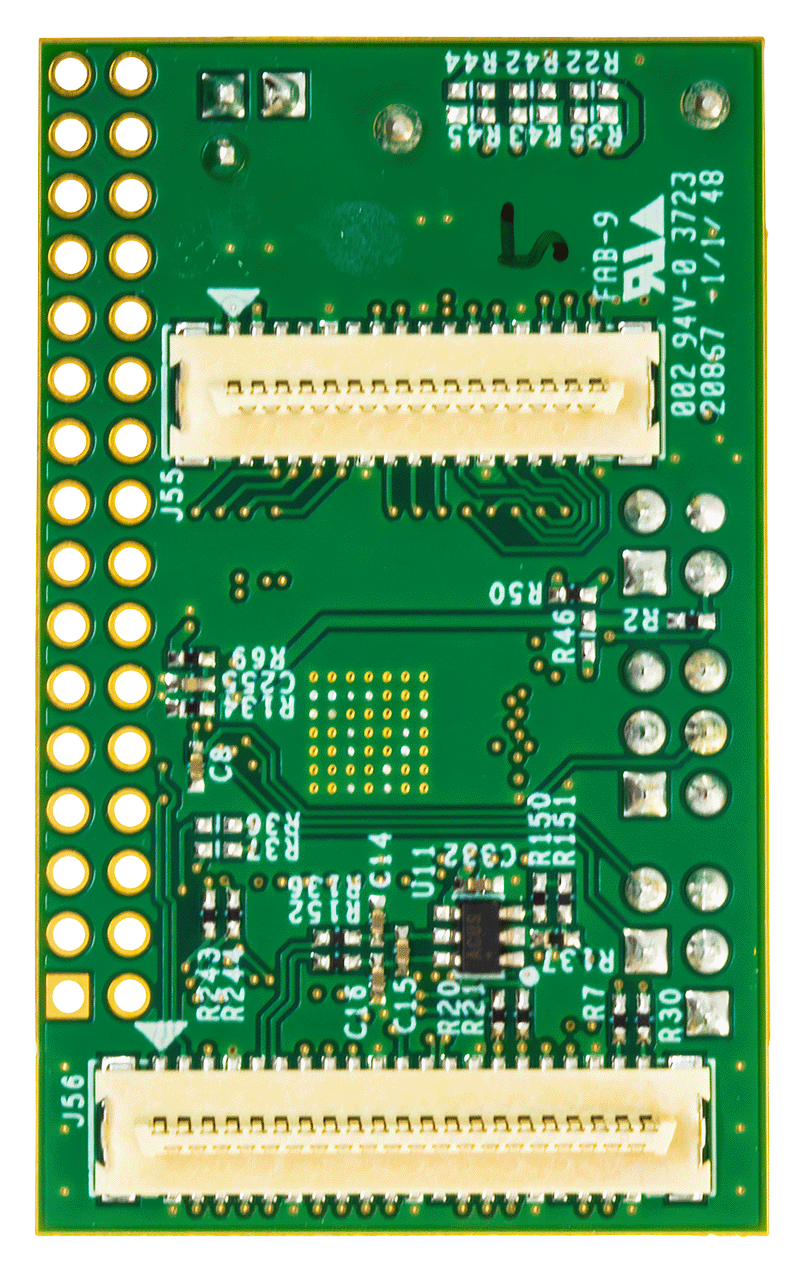 MAX20816EVKIT Board Photo Bottom View