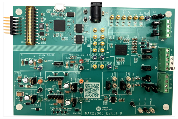 MAX22000EVKIT: Board Photo