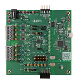 MAX22196 EV Kit - Top View