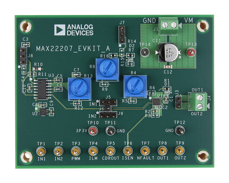 MAX22207EVKIT Board Photo Top
