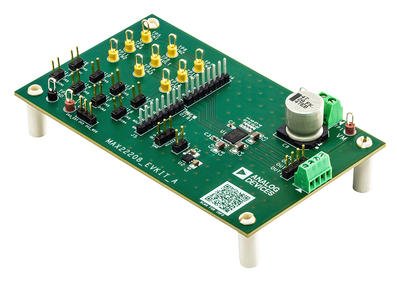 MAX22208EVKIT Board Photo Angle