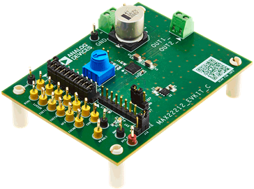 MAX22212EVKIT Board Photo Angle View