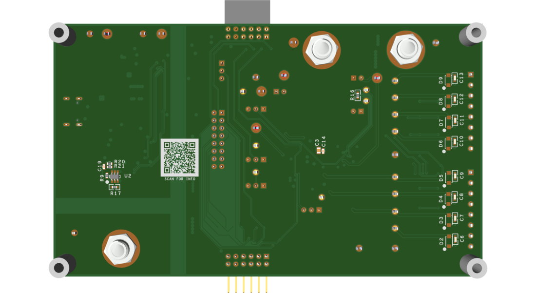 MAX22915EVKIT Bottom View