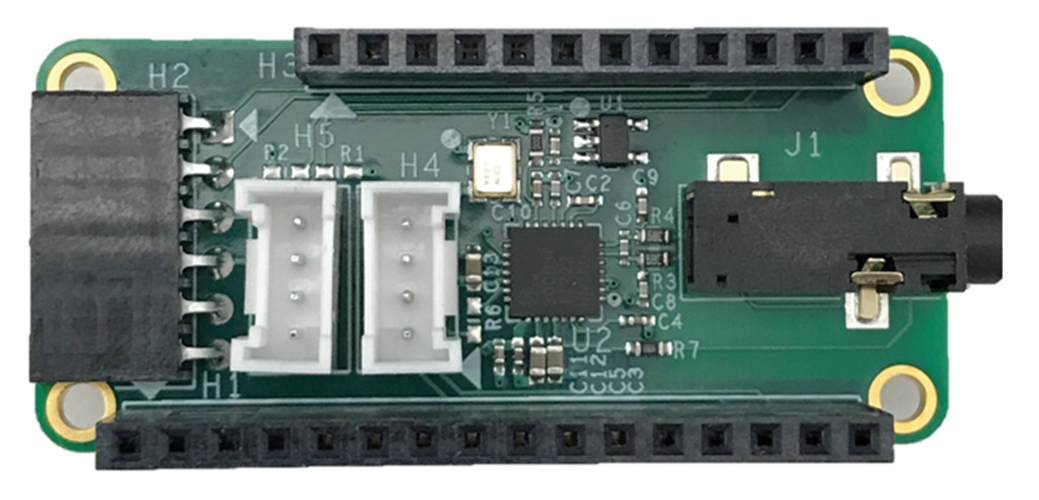 MAX30003WING: Expansion Board Photo