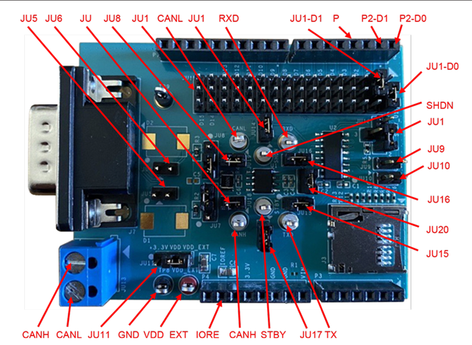 MAX33041ESHLD: Board Photo