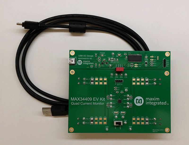 MAX34409EVKIT: EV Kit Contents