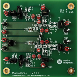 MAX40242EVKIT: Board Photo