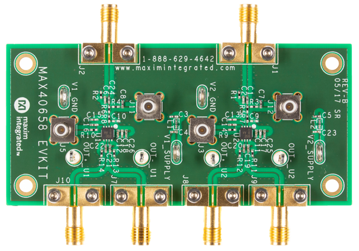 MAX40658EVKIT: Board Photo