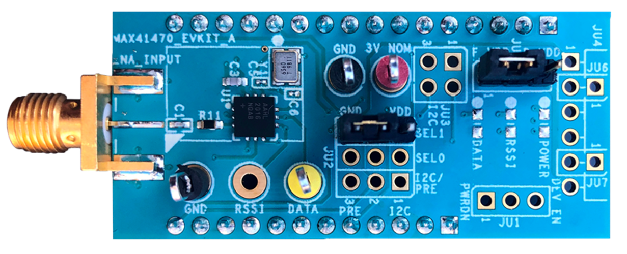 MAX41470EVKIT: Board Photo