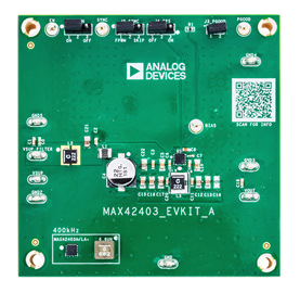 MAX42403EVKIT Board Photo Top