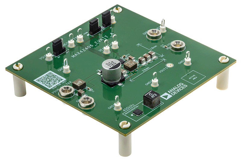 MAX42406EVKIT Board Photo Angle View