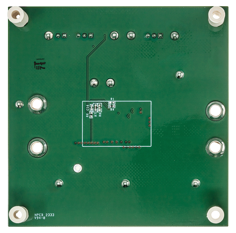 MAX42406EVKIT Board Photo Bottom View