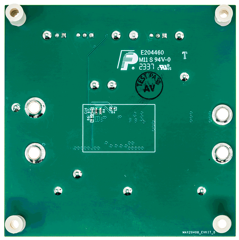 MAX42410EVKIT Board Photo Bottom View