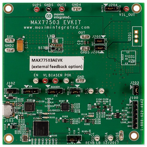 MAX77503 EV Kit Photo