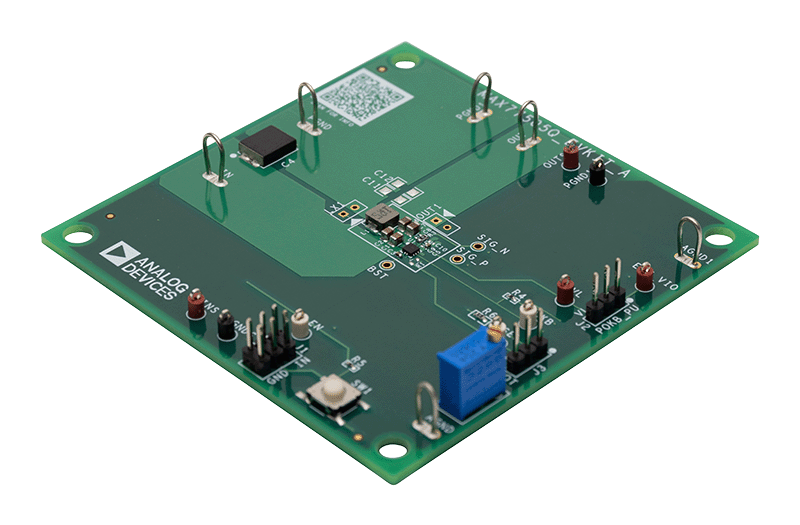MAX77505EVKIT Board Photo Angle View