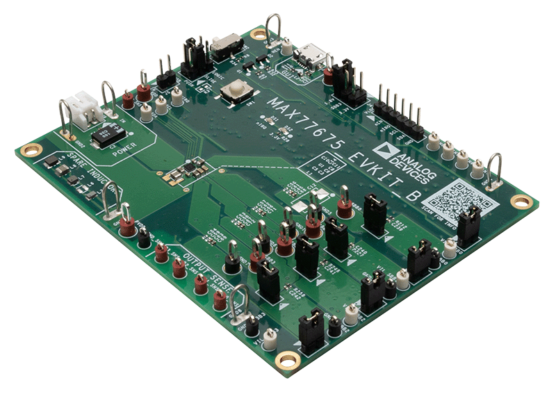 MAX77675 EVKIT Board Photo Angle