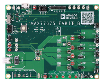 MAX77675EVKIT Board Photo Top
