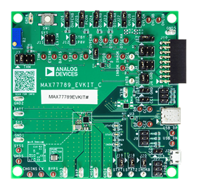 MAX77789EVKIT Evaluation Board - Top View