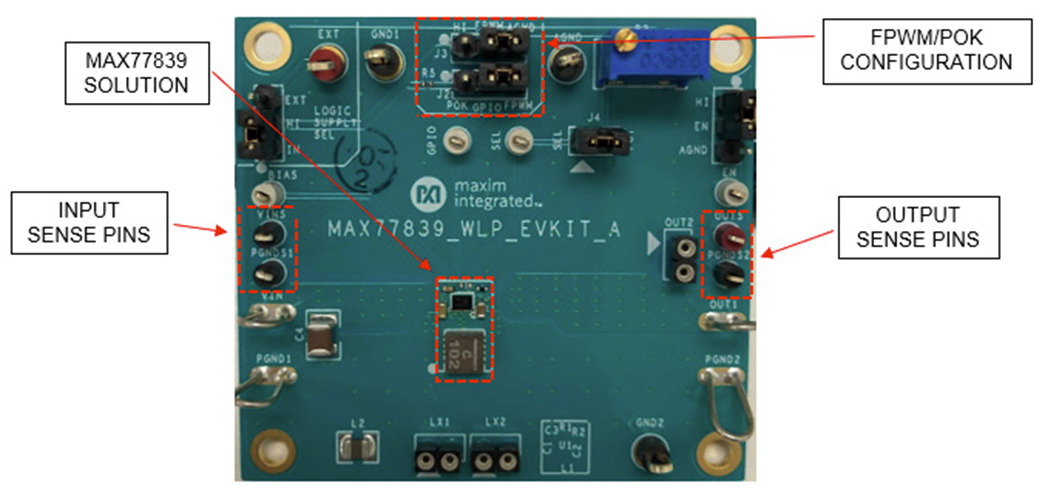 MAX77839WEVKIT: Board Photo